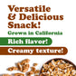 Organic Walnut Pieces – California Chandler Variety. Medium Size. Non-GMO. Rich in Omega-3, Antioxidants, Fiber. Great for Snacking, Baking and Salads. Keto, Vegan, Fresh, Raw, Kosher, Bulk