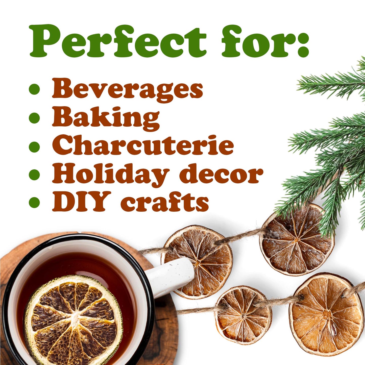 Organic Dry Limes Sliced - by Food to Live