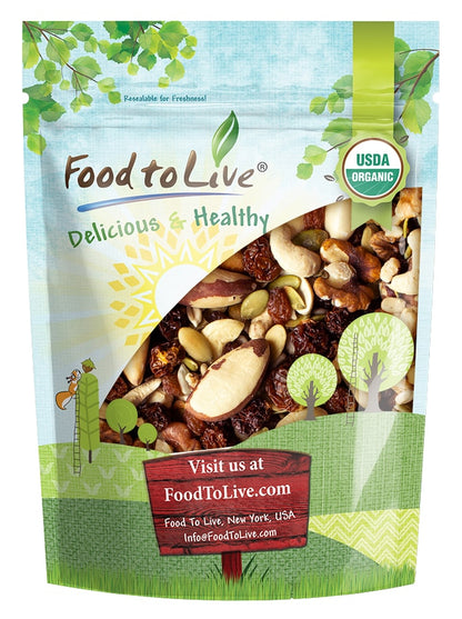 Organic Vitality Snack Mix - by Food To Live