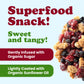 Organic Delicious Berries Mix with Cranberries, Blueberries, and White Mulberries - Non-GMO, Kosher, Vegan, Unsulfured, Bulk
