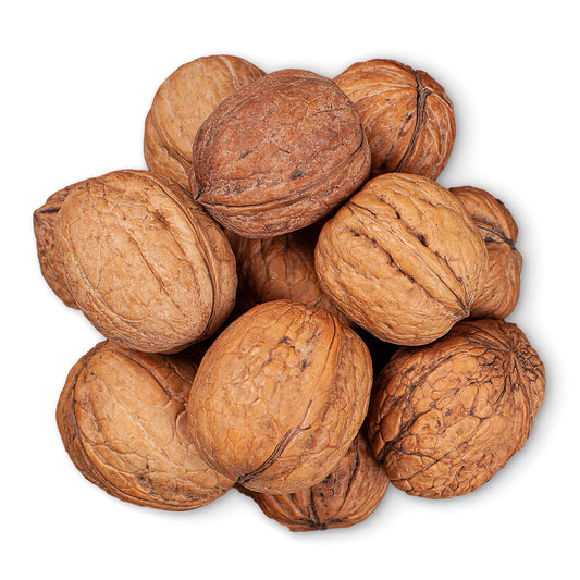 Jumbo Walnuts in Shell – California Chandler Variety. Rich in Omega-3s, Antioxidants, Dietary Fiber. Delicious Vegan Snack. Easy Crack Baking Staple. Keto-Friendly, Fresh, Raw, Kosher, Bulk