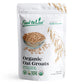 Organic Steel Cut Oats — 100% Whole Grain Irish Oats, Non-GMO Cereal, Non-Irradiated, Vegan, Bulk, Product of the USA