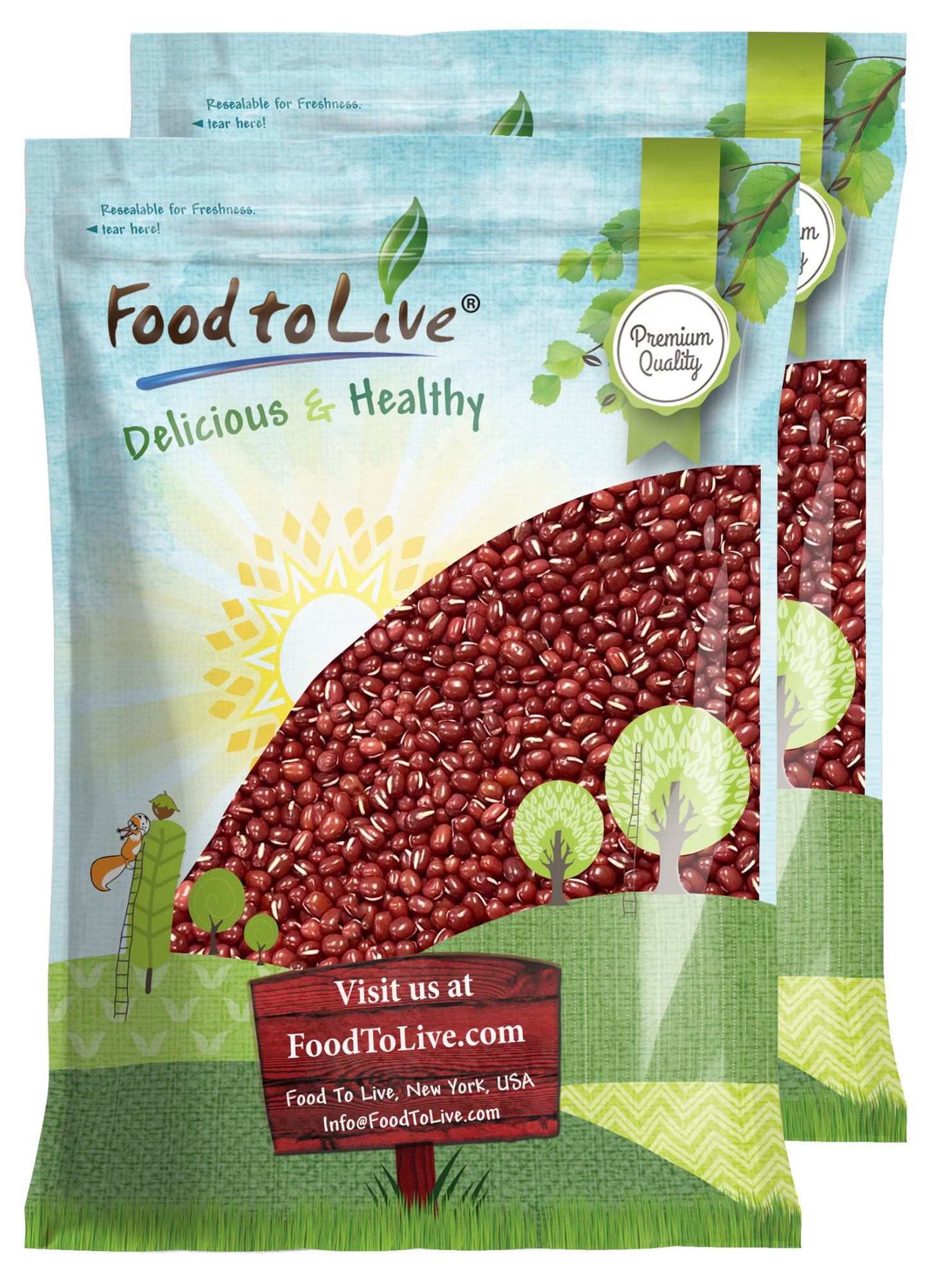 Adzuki Beans - by Food To Live
