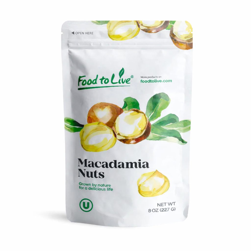 Whole Macadamia Nuts - by Food To Live