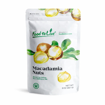 Whole Macadamia Nuts - by Food To Live