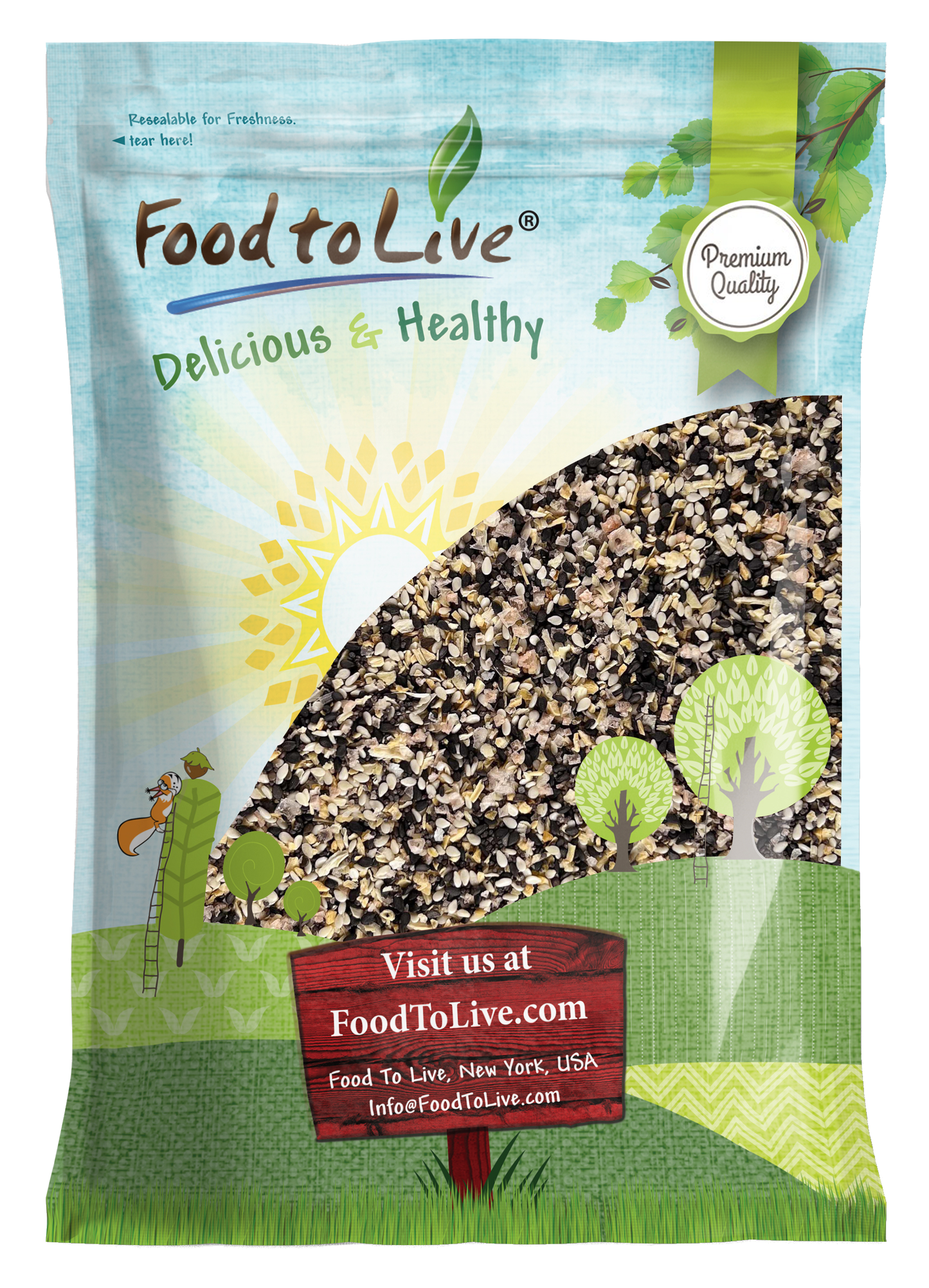 Everything Bagel Seasoning - by Food To Live