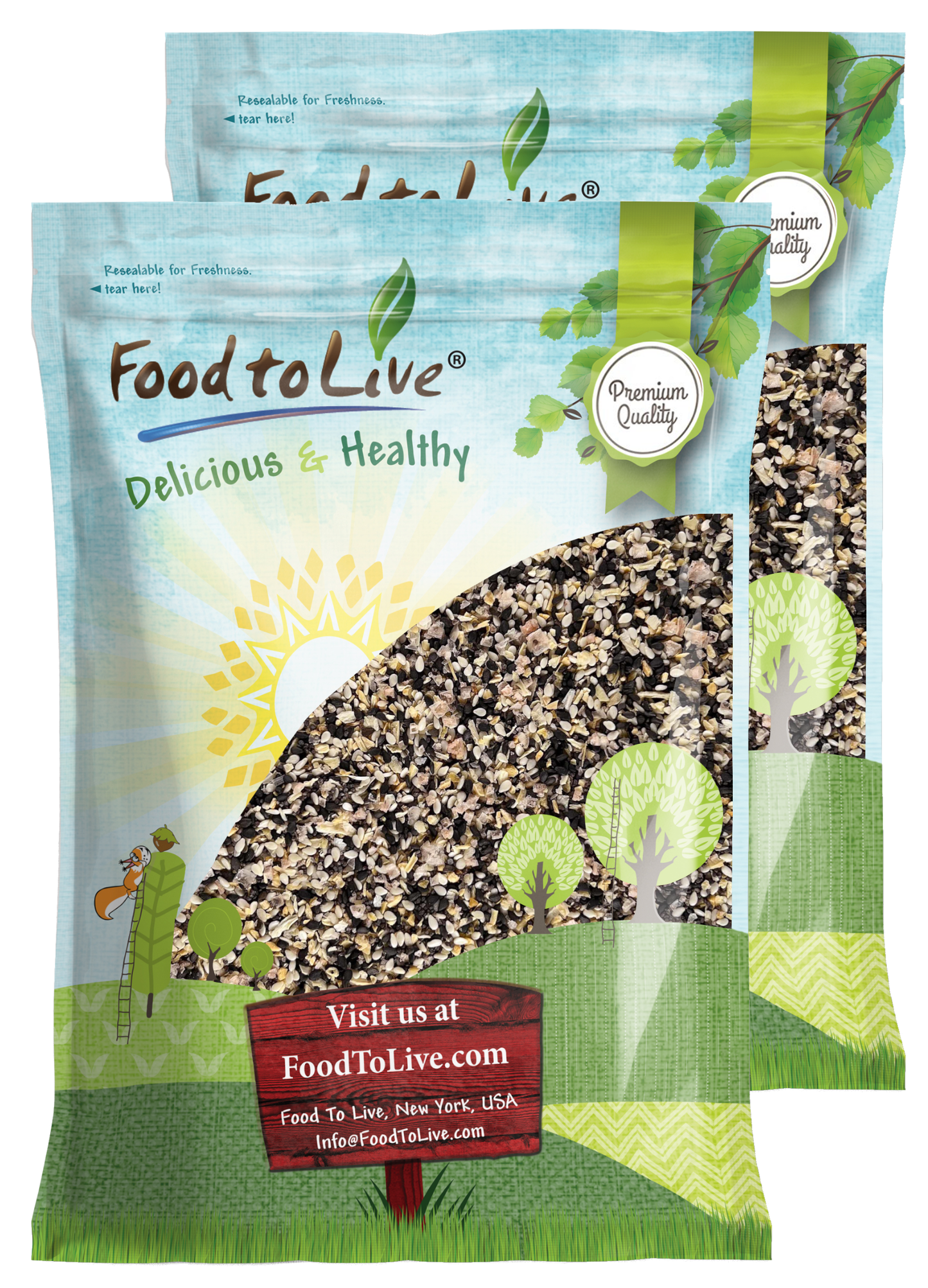 Everything Bagel Seasoning - by Food To Live