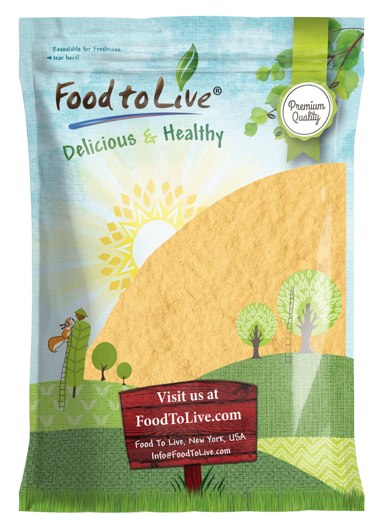 Berberine Root Powder – Vegan, Kosher, Bulk – by Food to Live