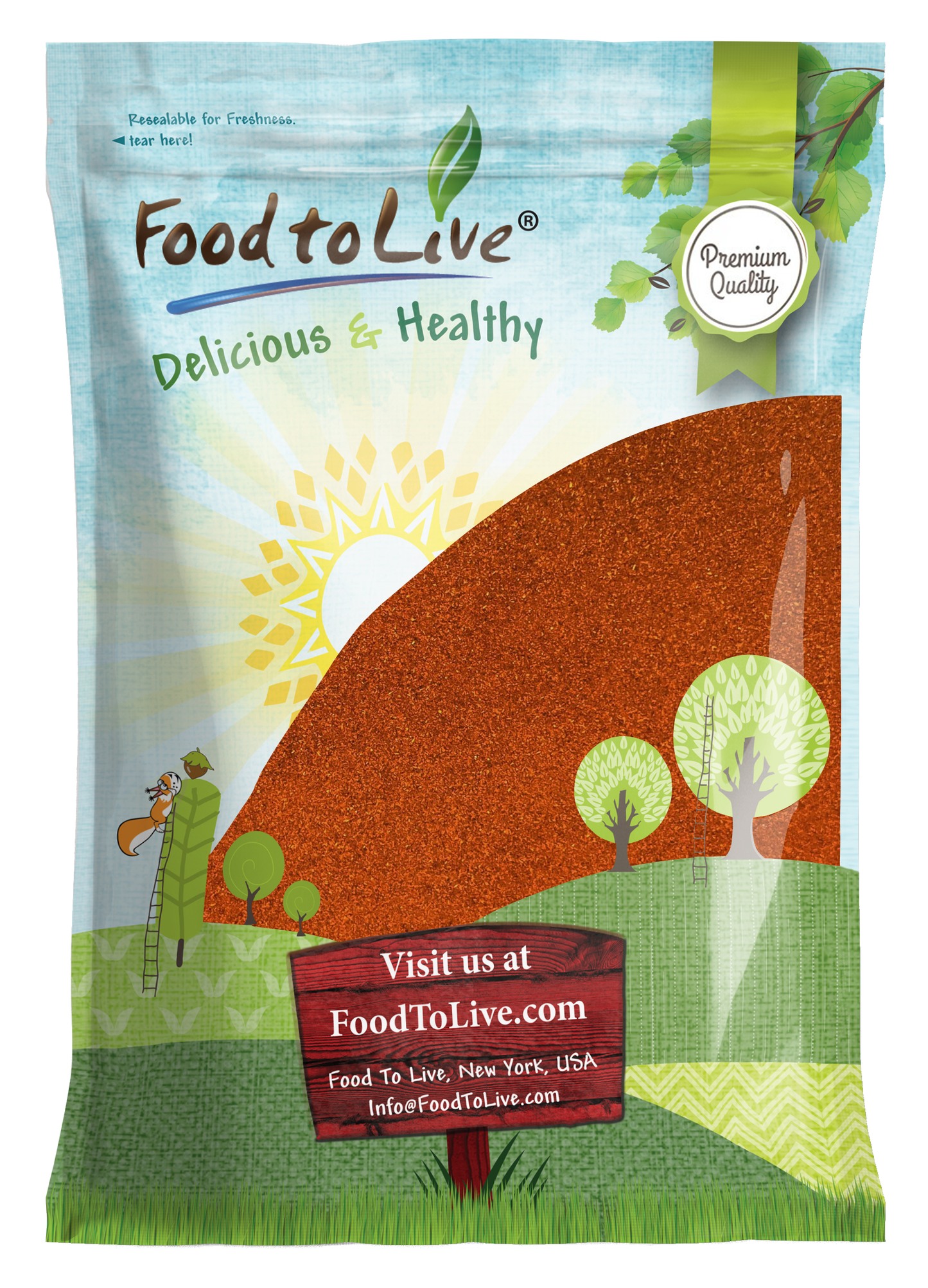 Spanish Smoked Paprika - Vegan, Kosher, Bulk - by Food to Live