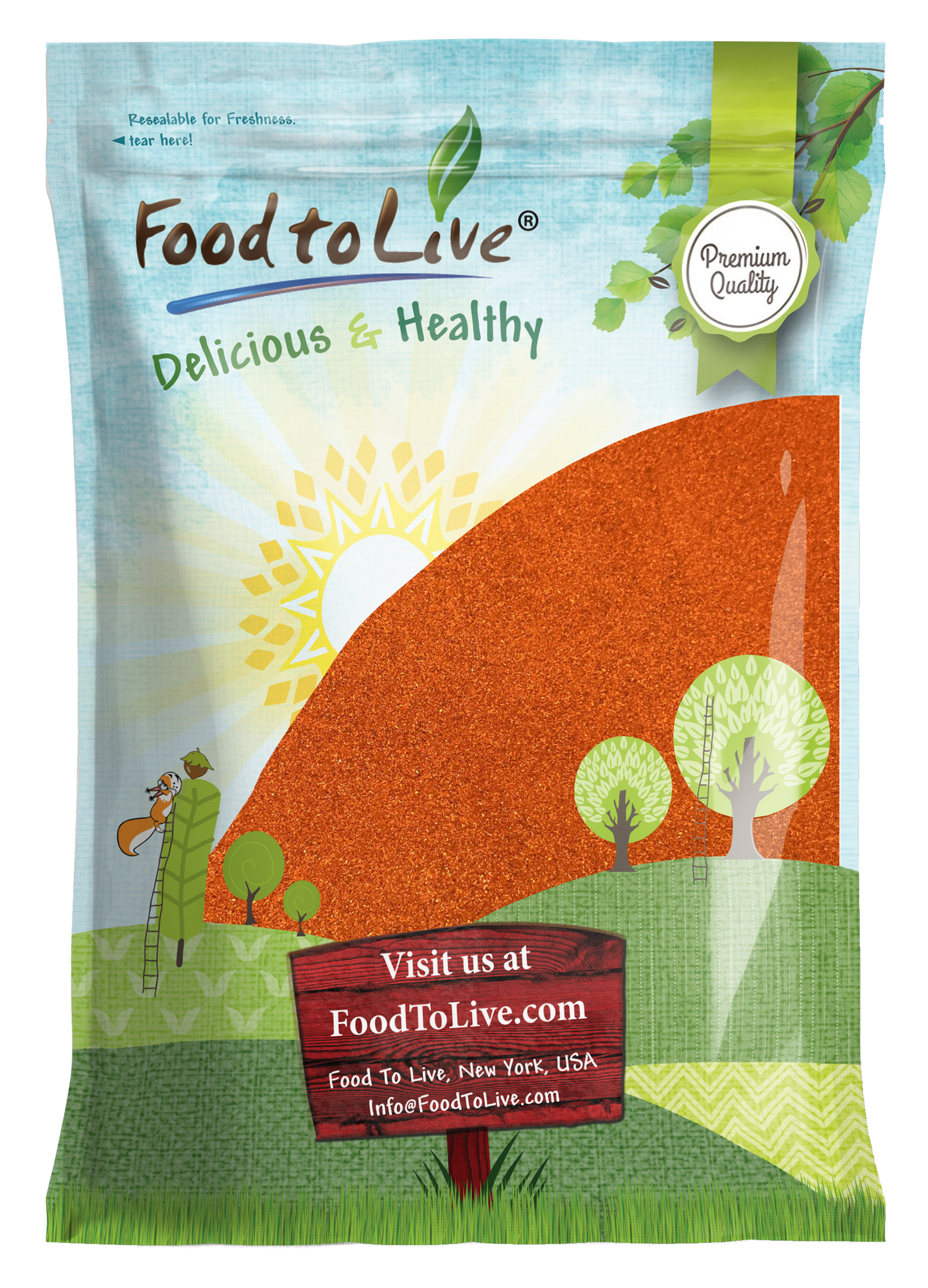Spanish Paprika - Vegan, Kosher, Bulk - by Food to Live