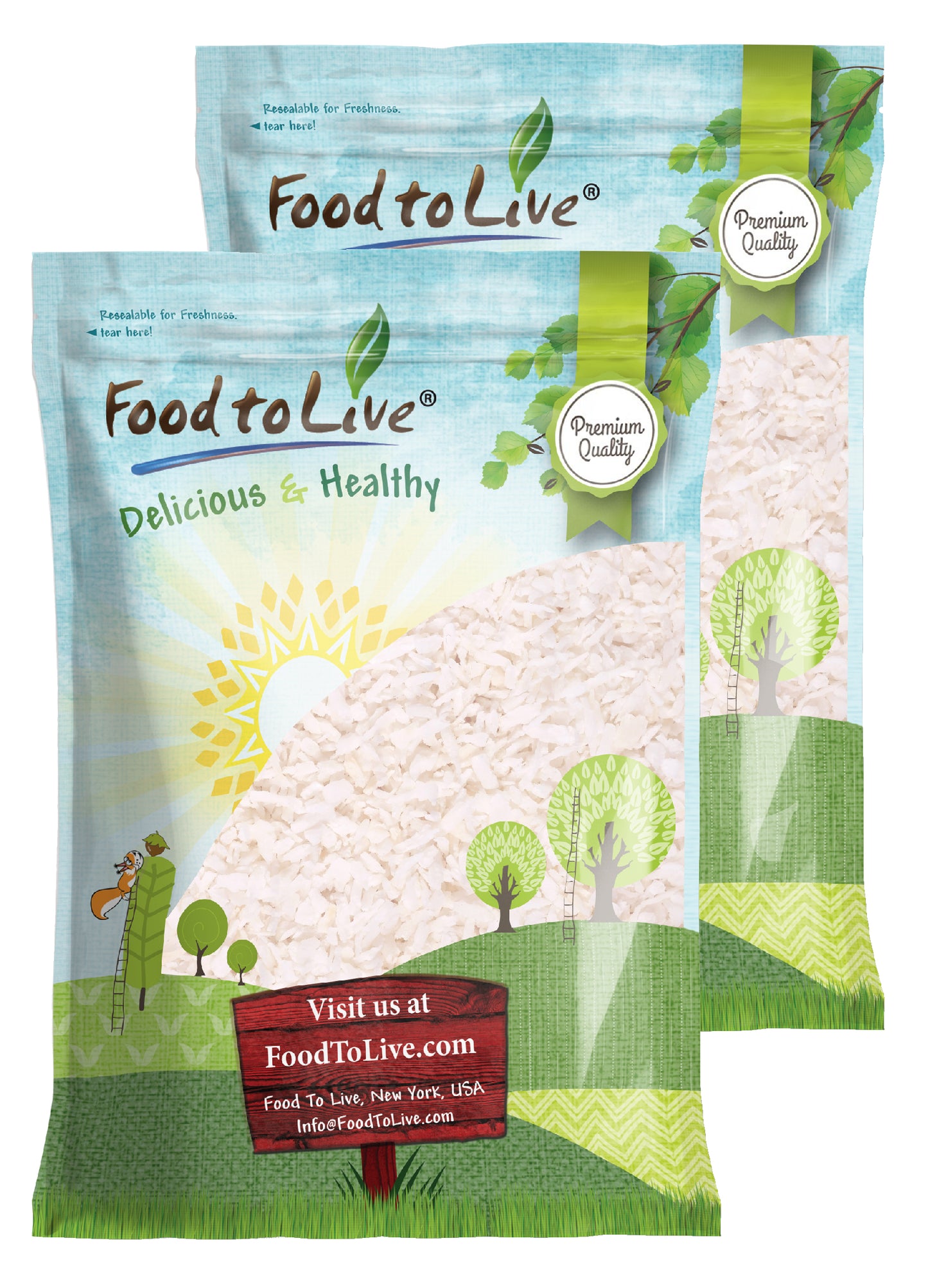 Desiccated Coconut - by Food To Live