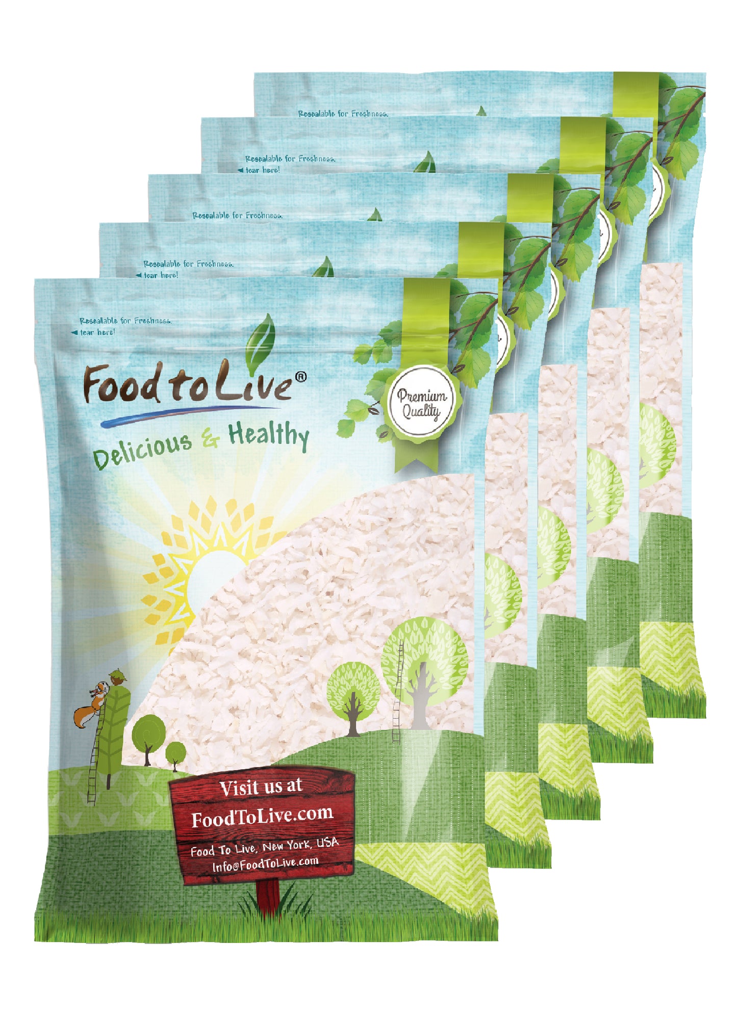 Desiccated Coconut - by Food To Live