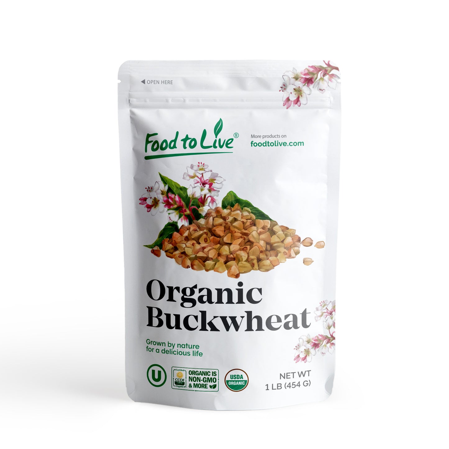 Organic Buckwheat Groats - by Food To Live