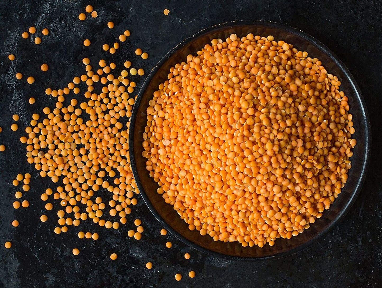 Red Split Lentils - Dry Beans, Kosher, Raw, Bulk - by Food to Live