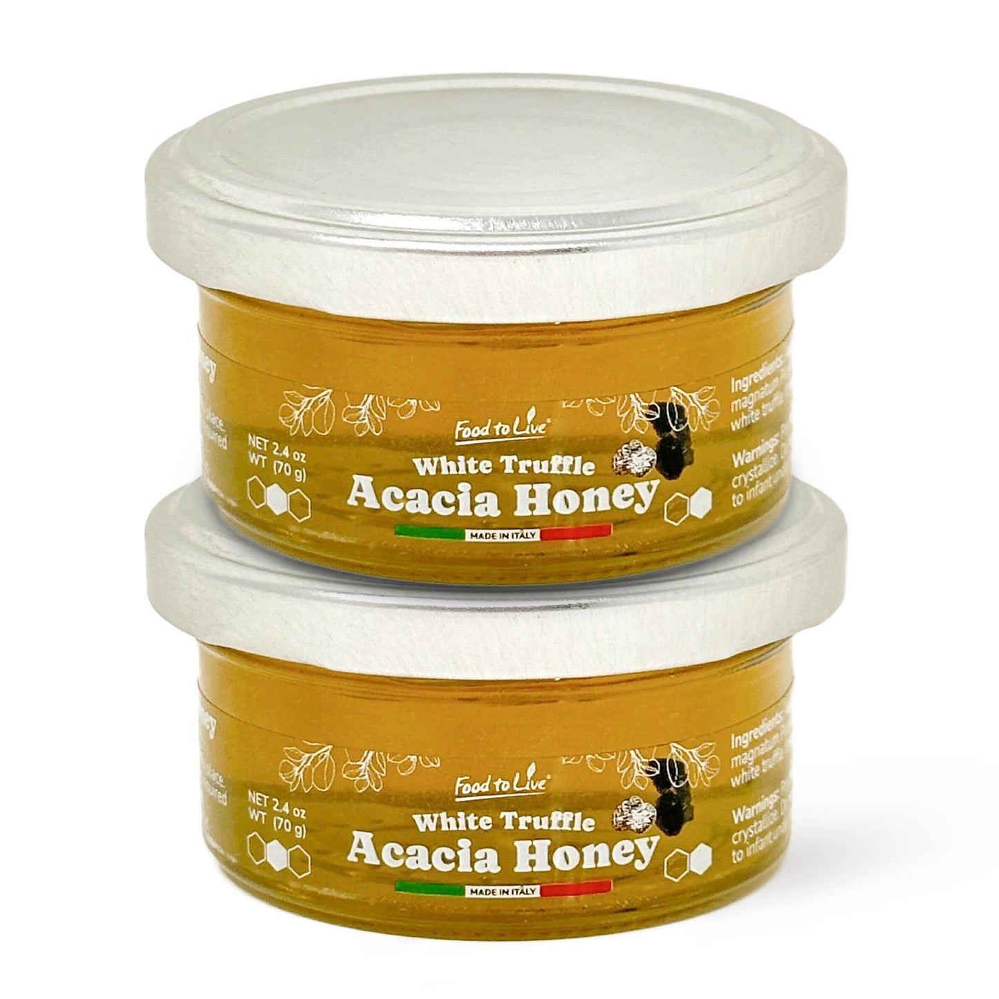 White Truffle Acacia Honey 70 g - by Food to Live