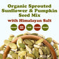 Organic Sprouted Sunflower and Pumpkin Seed Mix with Himalayan Salt - by Food to Live