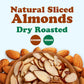 Dry Roasted Natural Sliced Almonds - by Food to Live