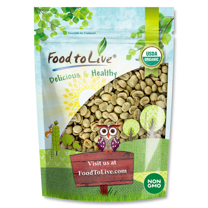Organic Colombian Huila Arabica Green Coffee Beans - by Food to Live