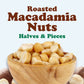 Macadamia Nuts, Pieces, Roasted - by Food to Live