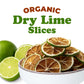 Organic Dry Limes Sliced - by Food to Live