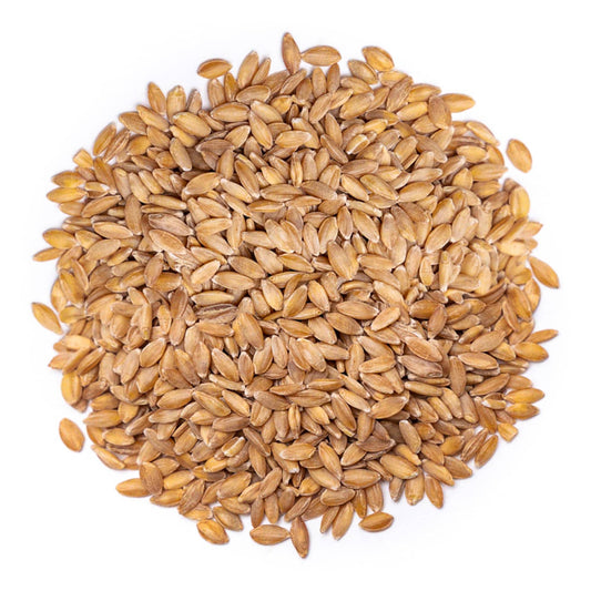 Organic Einkorn Wheat Berries – Non-GMO Ancient Whole Grain. Good Source of Protein, Fiber, and Vitamins. Low-glycemic Index. Farro Piccolo in Bulk. Great for Baking and Cooking. Kosher