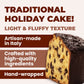 Vergani Extra Dark Chocolate Panettone - 750g (1.65 lb)