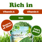 Wheatgrass Powder – Superfood, Rich in Vitamins & Nutrients, 100% Pure, Nutrient-Dense Superfood, Vegan, Raw, Kosher, Bulk