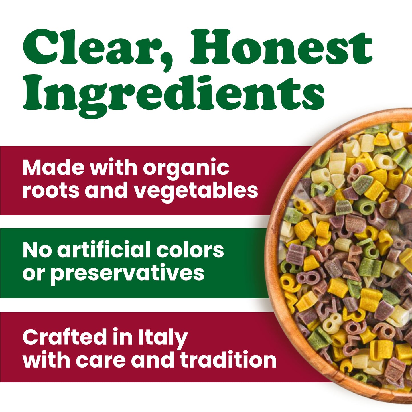 Organic Numberini Pasta - Eat Play Learn - by Food to Live