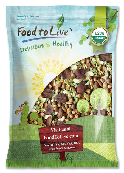 Organic 6-Forces Trail Mix - by Food To Live