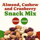 Almond Cashew and Cranberry Snack Mix - Kosher, Vegan, Bulk - by Food to Live