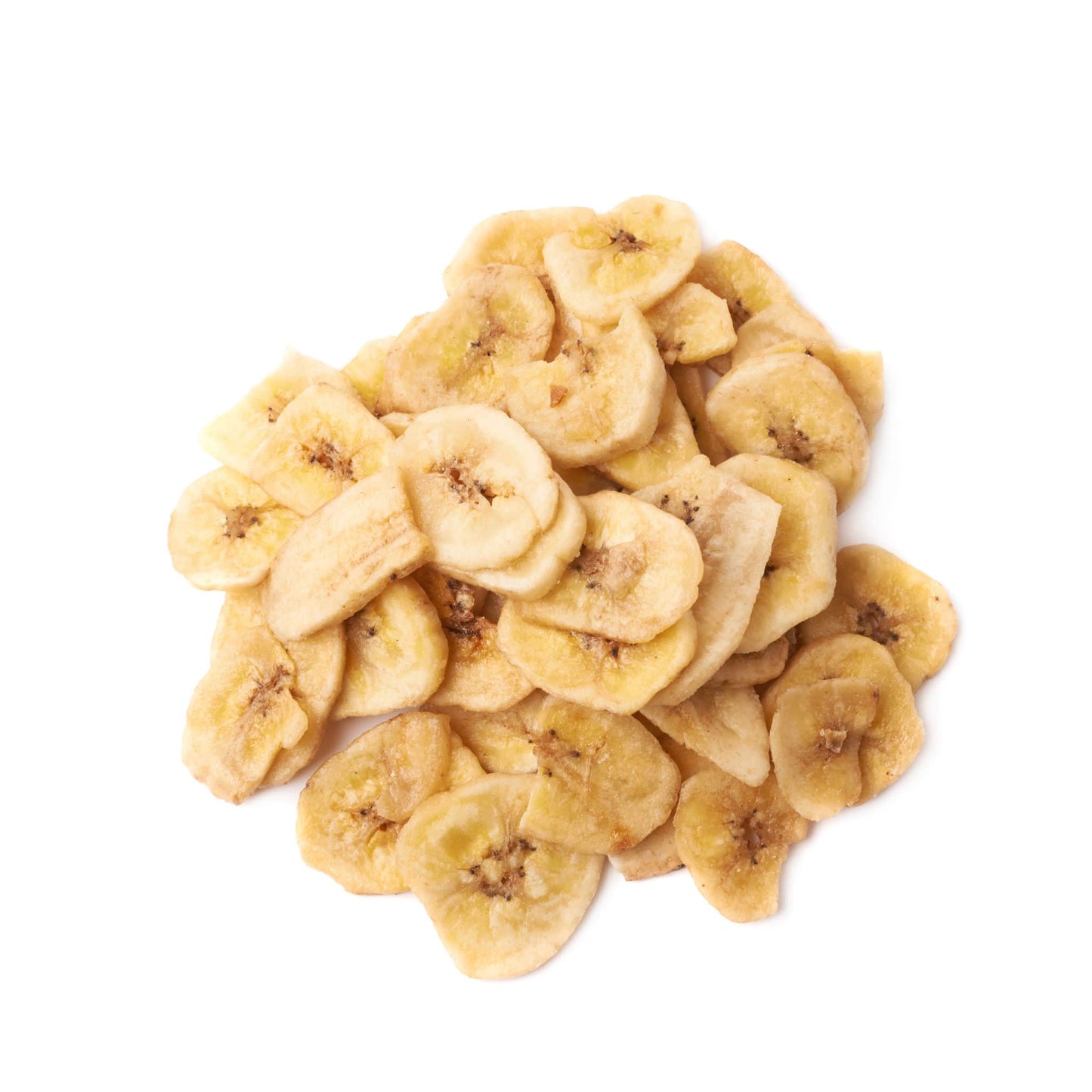 Banana Chips, 1 Pound — Sweetened, Unsulfured, Kosher, Vegan, Bulk, Crisp & Tasty Snack