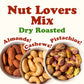 Nut Lovers Mix, Roasted – Vegan, Kosher, Bulk  –  by Food to Live