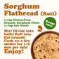 Gluten-Free Organic Whole Grain White Sorghum Flour – by Food to Live