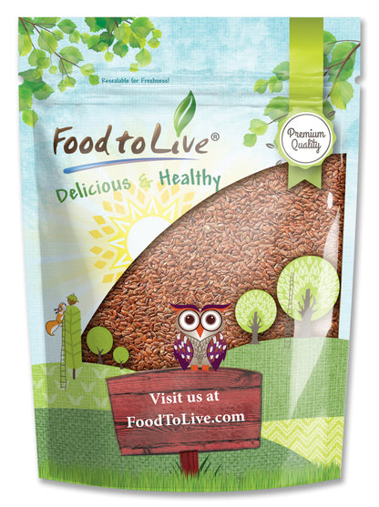 Brown Flaxseed - by Food To Live