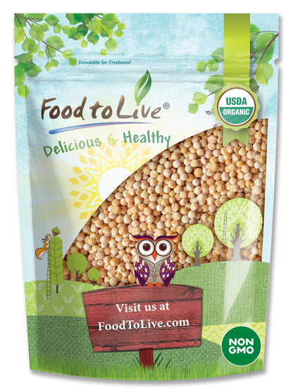 Organic Whole Yellow Peas - by Food To Live