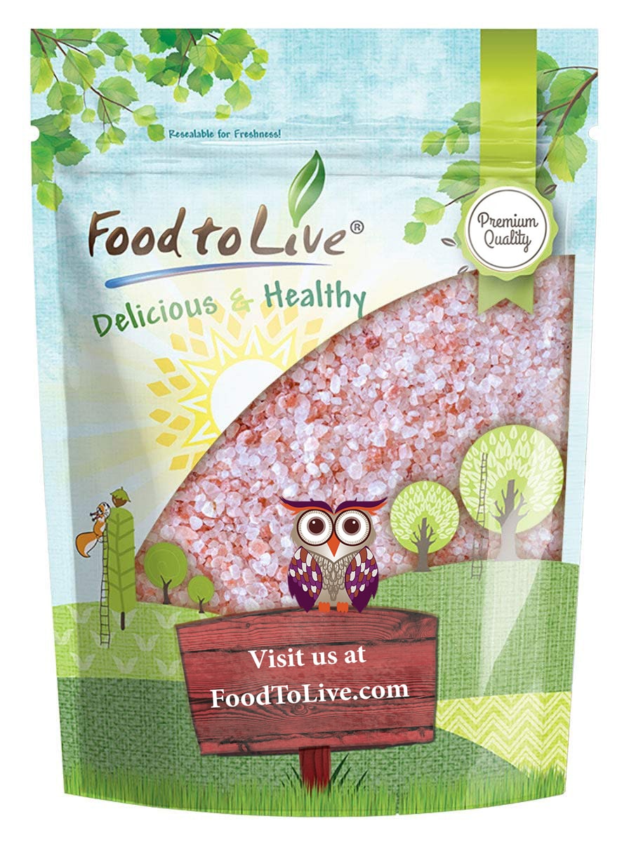 Coarse Himalayan Pink Salt — Rich in Minerals, Kosher - by Food to Live