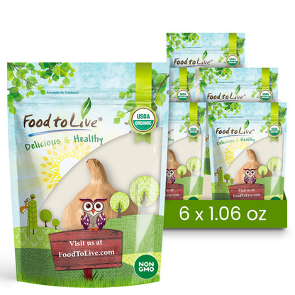 Organic Black Garlic, 30 g - Whole Bulb Produced by Natural Fermentation - by Food to Live