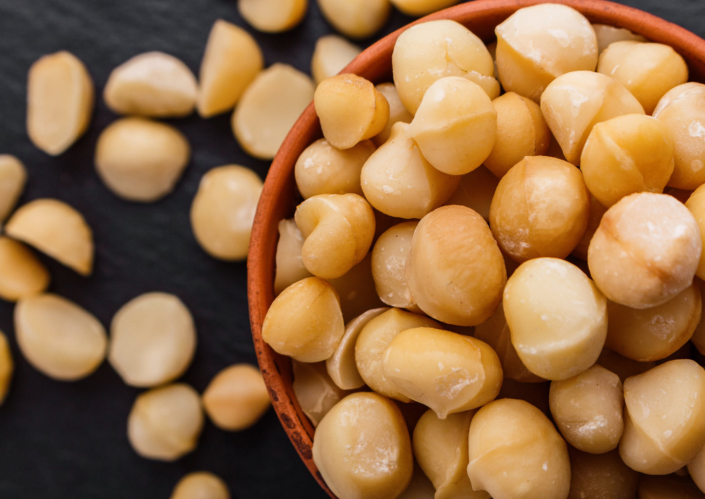 Dry Roasted Macadamia Nuts with Himalayan Salt - by Food To Live
