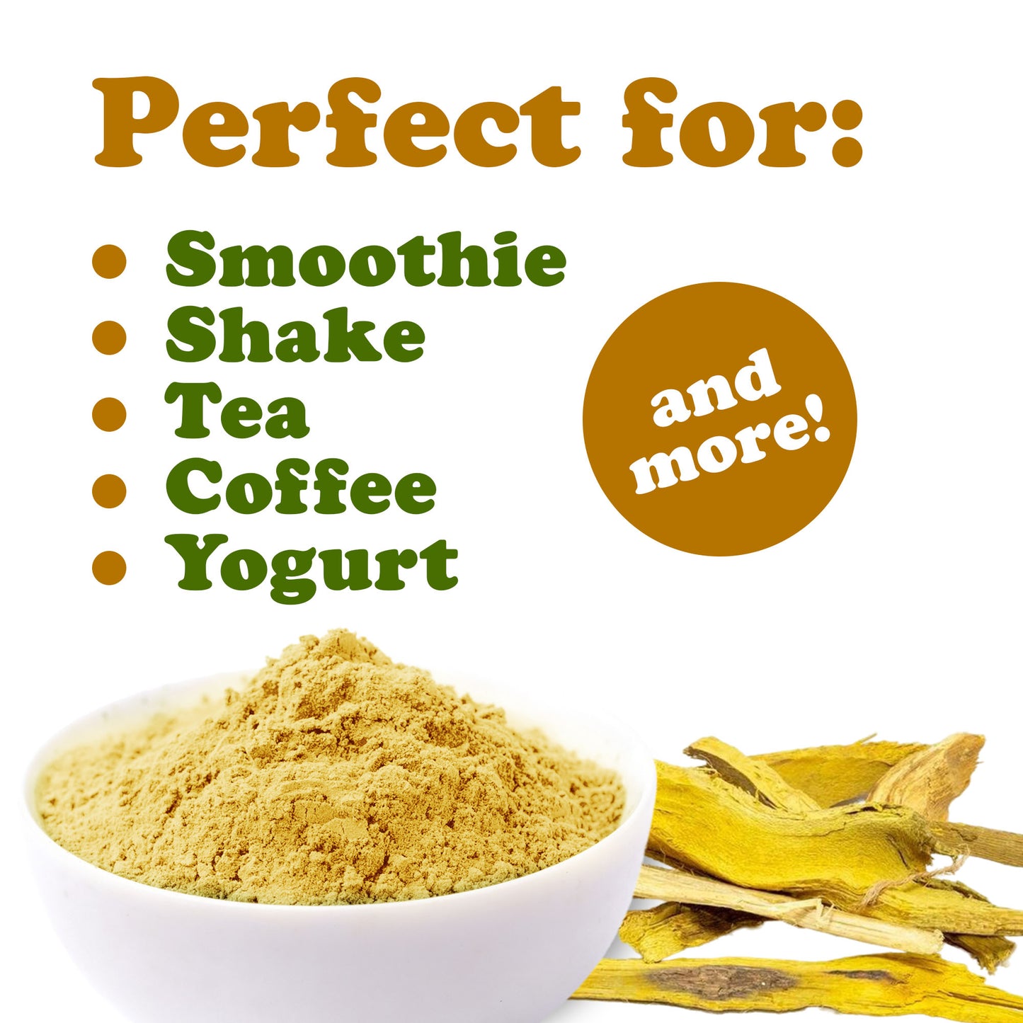 Berberine Root Powder – Vegan, Kosher, Bulk – by Food to Live