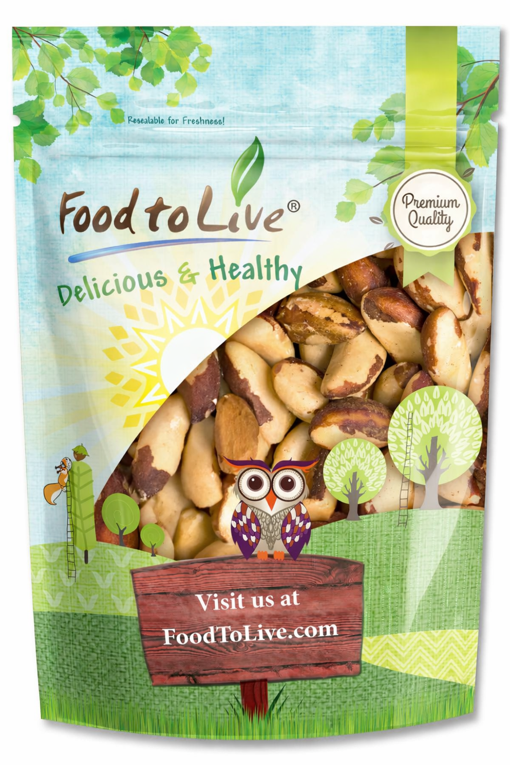 Brazil Nuts - by Food To Live