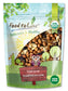 Organic Go Raw Trail Mix — Non-GMO, Raw, Contains Walnuts, Almonds, Cashews, Hazelnuts, and Raisins. Vegan, Kosher, Bulk - by Food to Live