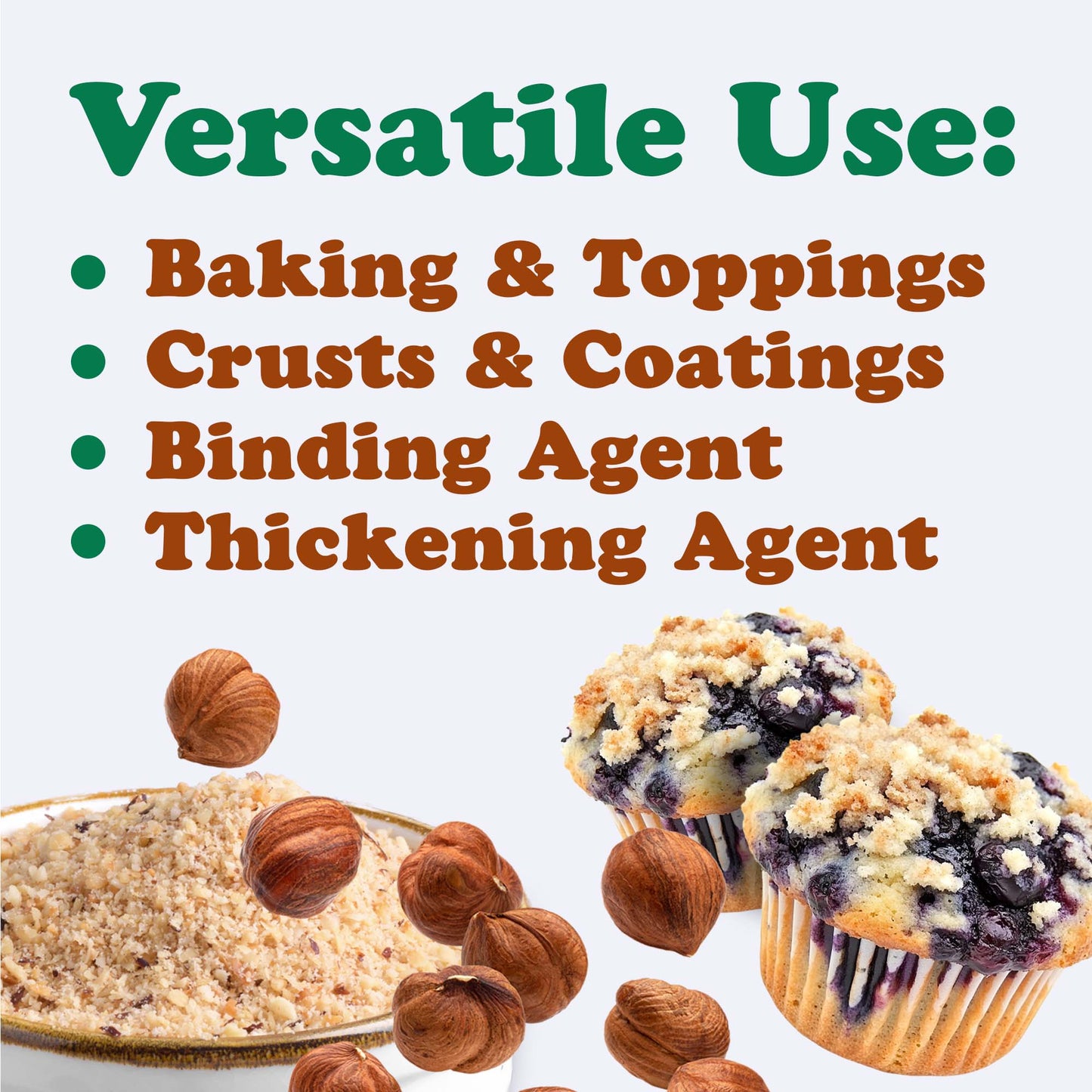 Hazelnut Meal – Vegan, Kosher, Bulk – Food to Live