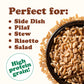 Organic Italian Pearled Farro - Non-GMO, Kosher, Vegan, Grain in Bulk, Good Source of Fiber - by Food to Live