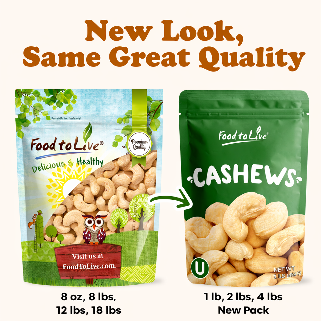 Cashew Nuts - by Food To Live