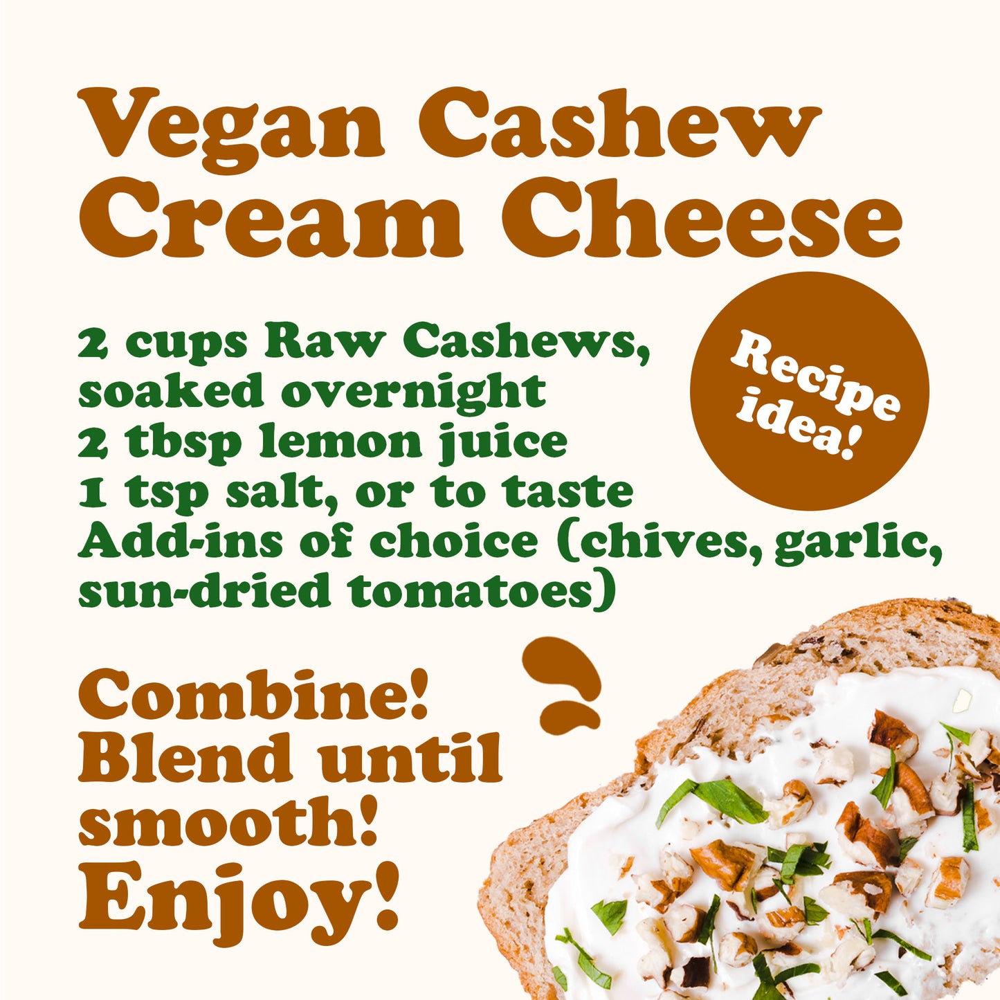 Cashew Nuts - by Food To Live