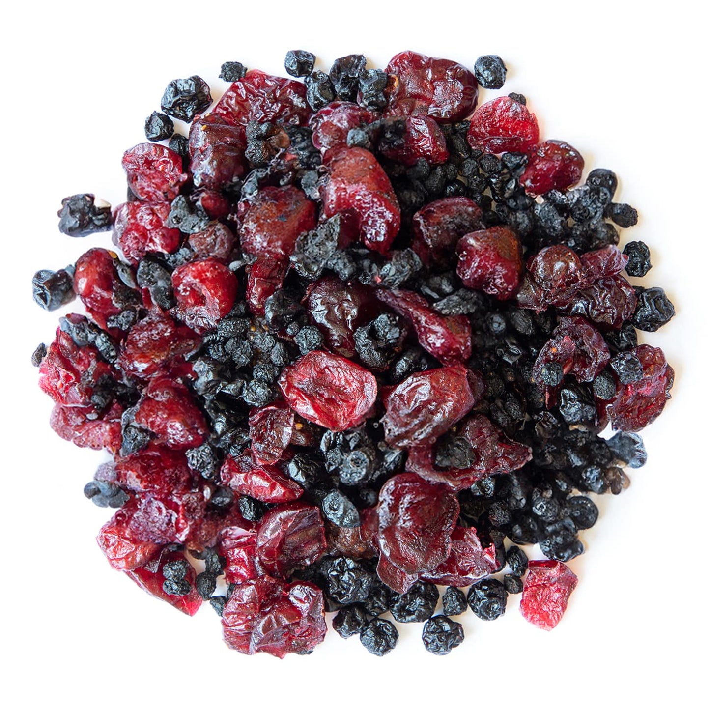 Organic Delicious Berries Mix with Cranberries, Blueberries, and Elderberries - Non-GMO, Kosher, Vegan, Unsulfured, Bulk