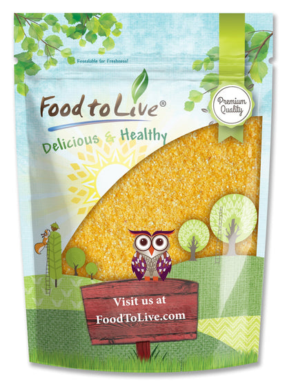 Yellow Polenta - by Food To Live