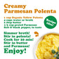 Gluten-Free Organic Yellow Polenta - Premium Italian Stone-Ground Cornmeal, Non-GMO, Vegan, Kosher - Perfect for Creamy Dishes, Cereal, Porridge & Baking. Corn Grits in Bulk