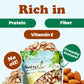 Dry Roasted Natural Sliced Almonds with Himalayan Salt - by Food to Live