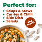 Del Colle Piemonte Cannellini Beans, 1.1 LB (500 g) – Sproutable, Vegan, Kosher
